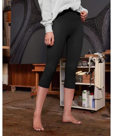 IUGA High Waisted Yoga Leggings with Inner Pocket - Women's Workout Pants (Large, Black) - Buy Online on GoSupps.com