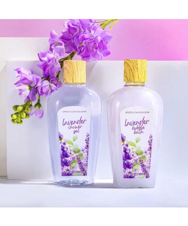 Green Canyon Spa Lavender Gift Basket - 10 Pc Set, Perfect for Birthday & Anniversary, Ideal Holiday Gift for Her - Buy Online on GoSupps.com