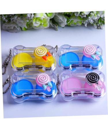 JECOMPRIS Contact Lens Case Cute Travel Container for Lenses Makeup Lens Holder & Removal Tool Compact & Lightweight for Easy International Shipping - Buy Online on GoSupps.com