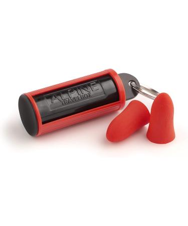 Plug & GO Disposable Earplugs - Foam Anti-Irritation Coating Universal Fit Free Key Case - Ideal for Travel & On-the-Go Cheaper Earplugs - Buy Online on GoSupps.com