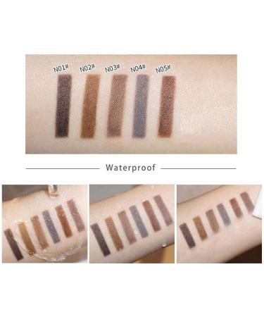 Beginner Eyebrow Eyebrow Long Rotation Automatic Pencil Brush Eyeshadow 50 Sent Items (D One Size) 1 count (Pack of 1) D - Buy Online on GoSupps.com