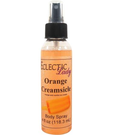 Orange Creamsicle Body Spray 4 ounces Body Mist for Women with Clean Light & Gentle Fragrance Long Lasting Perfume with Comforting Scent for Men & Women Cologne with Soft Subtle Aroma For Daily 4 Fluid Ounces