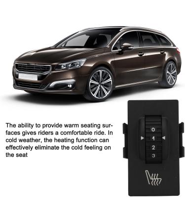 ZIXYQOL Seat Heating Switches - Reliable Heated Seat Control for C5 508 3008 - International Shipping Available - Buy Online on GoSupps.com