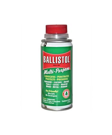 Ballistol Multi-Purpose Lubricant Cleaner Protectant, 4-Ounce, BO120045, Green
