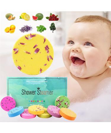 8-Piece Bathing Bomb Gift Set | Natural Essential Oils & Aromatherapy - Perfect for Women Men & Kids - Buy Online on GoSupps.com