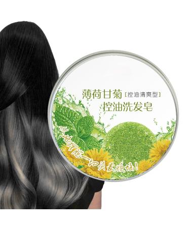 Lambo Hair Shampoo - Handmade Soap - Black and Thick Hair Fallopia Multiflora Shampoo Bar - He Shou Wu Natural Vegetable Essential Oil Nourish the Scalp