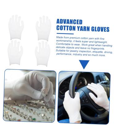 HOMSFOU 12paires Fil De Coton Pour Inspection De Bijoux Mains S ches Confortable - Buy Online on GoSupps.com