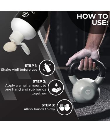 TRAINIX FITNESS Liquid Chalk for Weightlifting, Gymnastics, Climbing - Premium Hand Chalk for Improved Grip and Performance - Buy Online on GoSupps.com