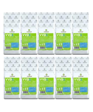 VENESSA VVD 1 Vanilla Drink 10 x 1 kg – Value Pack – Instant Powder – Natural Vanilla Note – Creamy – Suitable for all Automatic Machines