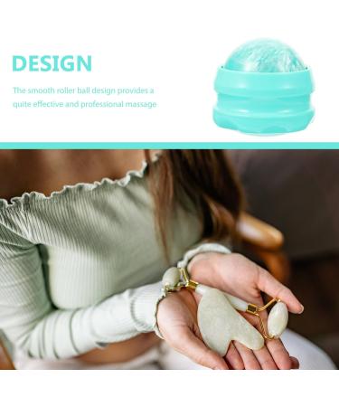 Healvian Cold Massage Scooterball Handheld Deep Tissue Ice Massage Ball for Neck Shoulder Back Knee & Feet Relieve Sore Muscles Green - Buy Online on GoSupps.com