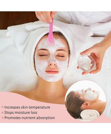 200 Sheets Facial Plastic Mask | Transparent Moisturizing Face Mask Sheets for Skin Care & DIY Spa | Disposable & Adhesive | Premium Facial Cling Film - Buy Online on GoSupps.com