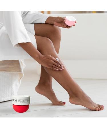 Nourishing Body Butter 200ml - Firming Moisturizer for Supple & Smooth Skin - Includes ShopZee Skincare eBook (Cherry Bomb & Jasmine Blooms) - Buy Online on GoSupps.com