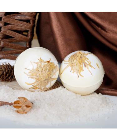 Coconut Milk Spa Gift Basket for Women - 18pc Bath Set with Bombs, Bubble Bath, Shower Gel, Scrub & More - Buy Online on GoSupps.com