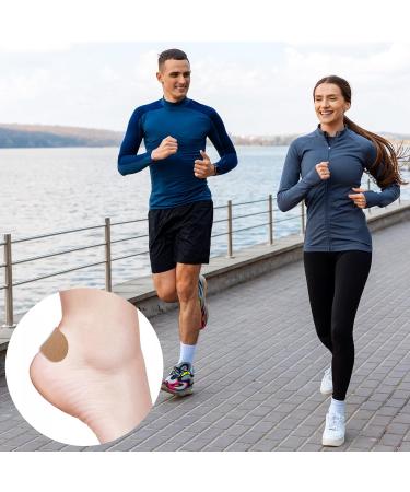 Fabric Moleskin Tapes - Oval Adhesive Pads for Foot Protection Blister Prevention & Heel Strips | Perfect for Shoes Boots & Hiking - Buy Online on GoSupps.com