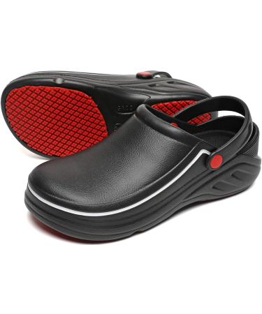 Baiderly Unisex Water Resistant Safty Work Shoes - Non Slip Kitchen Chef Clogs - Buy Online on GoSupps.com