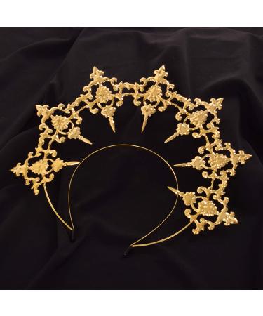 GRACEART Women's Masquerade Crown | Sunburst Halo Headband & Costume Accessories for Parties - Buy Online on GoSupps.com