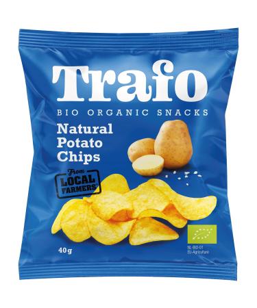 Trafo Trafo 15 x 40g Organic Salted Chips