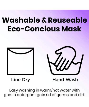 Love My Fashion Multi-Print Reusable Face Mask - Unisex Soft Cotton 2-Layer Washable Fashionable Design - Buy Online on GoSupps.com