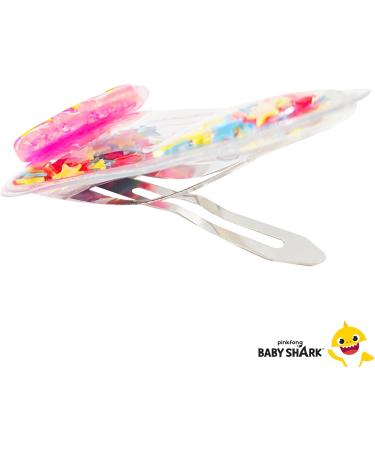 LUV HER Baby Shark Hair Clips For Girls 6pc Cute Hair Clips With Favorite Babyshark Character Charms Magical Confetti Hair Clips for Kids Toddler Hair Accessories Ages 3+ - Buy Online on GoSupps.com