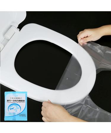 XXYXXY 50 Pieces of Disposable Travel Toilet seat Waterproof Portable WC seat Cushion Toilet seat Travel Business Convenient Toilet Daily Independent Packaging - Buy Online on GoSupps.com