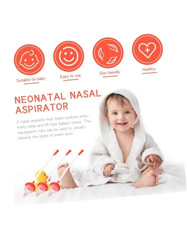Healeved 9 Pcs Baby Nasal Aspirator Set - Electric Suction Nose Cleaner Tool (26X3.5X3.5CM) - 3pcs - Buy Online on GoSupps.com