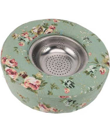 Buy Household Moxa Board - Comfortable Adjustable Moxibustion Pillow with Magnet for Meditation - Stable and Smoke-Controlled (Flower Green) - Buy Online on GoSupps.com