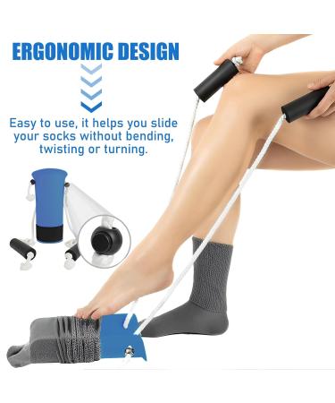 Stripping Educational Aid for Seniors & Pregnant - Compression Stockings & Socks for Pain Relief | International Shipping - Buy Online on GoSupps.com