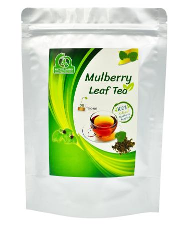 White Mulberry Leaf Tea 60-Teabags (Morus Alba) 90g