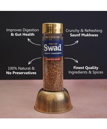 Panjon Swad Anardana & Roasted Saunf Pachak (Mukhwas Mouth Fresheners) 2 Bottles 190g - Buy Online on GoSupps.com