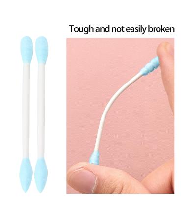 100 Cotton Swabs - Double Lace Makeup Swabs for Precise Cleaning | Disposable Ear & Cosmetic Care | International Shipping - Buy Online on GoSupps.com