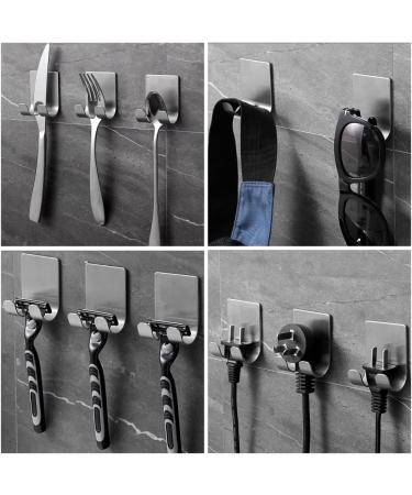 Dongda Stainless Steel Razor Holder Bracket - Self-Adhesive Shower Rack for Bathroom - Waterproof Multi-Purpose Hook - No Drilling Required - Buy Online on GoSupps.com
