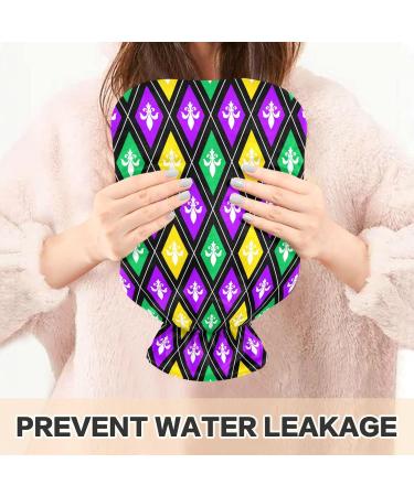 Symbolic Hot Water Bottle with Cover | 2L Pain Relief & Comfort for Headaches Hands and Feet - International Shipping Available - Buy Online on GoSupps.com