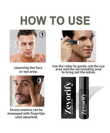 Eye Repair Stick for Men Under Eye Roller for Eyes Bags and Dark Circles Cooling Stick Hydrates and Depuffing Gentle Natural Formula (1pcs 0.35 fl.oz) 1pcs 0.35 Fl Oz (Pack of 1) - Buy Online on GoSupps.com