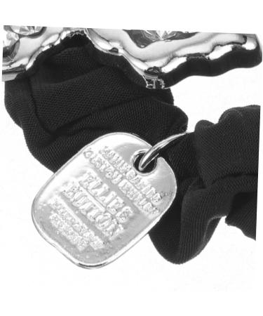 Elastic Hair Ties Hair Bands Hair Elastics for Women's Hair Pony Tail Holders Hair Ties Thick Ponytail Holders Hair Accessories for Women Hair Scrunchies Cuff Rubber Band Metal - Buy Online on GoSupps.com