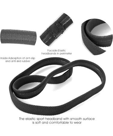 Shop Wllhyf 6-Pack Elastic Sports Headbands - Stylish Stretchy Yoga & Running Accessories for Men & Women - Buy Online on GoSupps.com