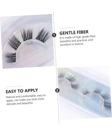 FRCOLOR 1 Pair Segmented Lashes Fake Long Eyelash Artificial Eyelashes Segmented False Eyelashes Grafting Eyelashes False Eyelashes Extension Eye Beauty Tool 5d Soft High-grade Fiber Dress - Buy Online on GoSupps.com