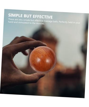 Premium Handmade Red Health Balls - Foot & Hand Massage - Stress Relief Decor (5.5cm) - Buy Online on GoSupps.com