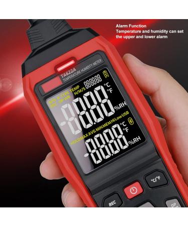 Digital Humidity & Temperature Meter - LCD Dew Point Tester Hygrometer for Accurate Readings | International Shipping Available - Buy Online on GoSupps.com