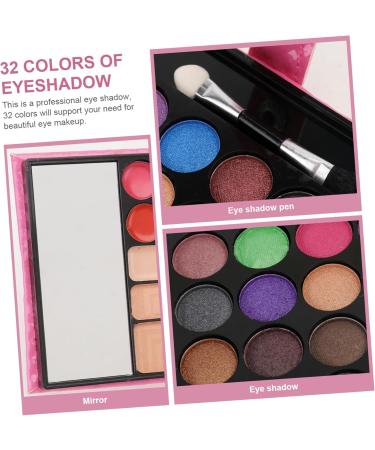 DOITOOL 1pcs 32 Eye Shadow Eyeshadow Matt Eyeshadow Powder Eyeshadow Pallet Eyeshadow Palette Purse Matte 1 count (Pack of 1) Pink - Buy Online on GoSupps.com