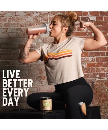 Earth Fed Muscle Stammpede Sour Cherry Pre Workout Powder for Men & Women Pre Workout No Caffeine Vegan & Gluten Free Boosts Focus & Endurance Lion s Mane Taurine Peak O2 30 Servings - Buy Online on GoSupps.com