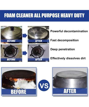 Bubble Cleaner Kitchen Bubble Cleaner Spray Foaming Heavy Oil Stain Cleaner All Purpose Bubble Cleaner Foam Spray Stubborn Grease & Grime Remover Bubble Spray - Buy Online on GoSupps.com