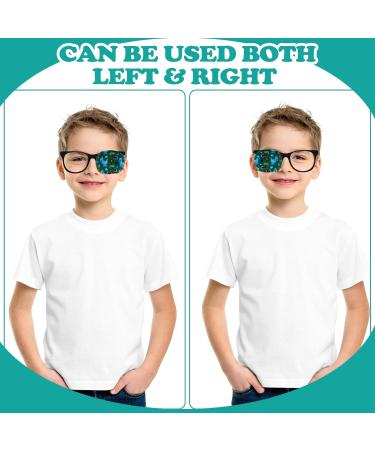 Leumoi 8 Pcs Eye Patches for Kids Dinosaur Reusable Eye Patches for Glasses 8 Styles Eye Patches for Lazy Eye to Cover Either Eye 2 x 4.1 Inch Cartoon Dinosaur Fabric Eye Patches for Boys Girls - Buy Online on GoSupps.com
