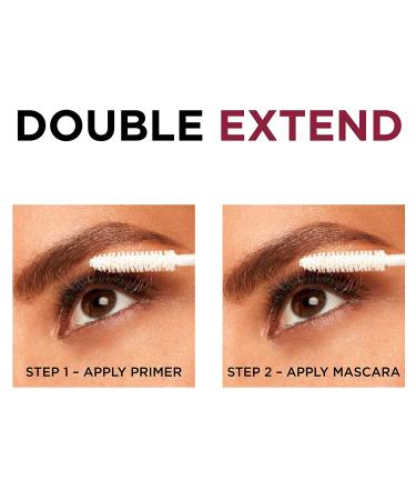 L'Oreal Double Extend Mascara 575 Blackest Black - 0.17 oz | Long-Lasting Volume & Length - Buy Online on GoSupps.com