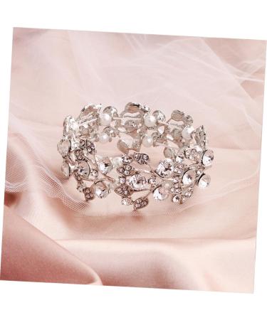 Goohochy Street Jewelry: Elegant Bird Crystal Tennis Bracelet for Women - Diamond Arm Band & Elastic Accessories - Buy Online on GoSupps.com