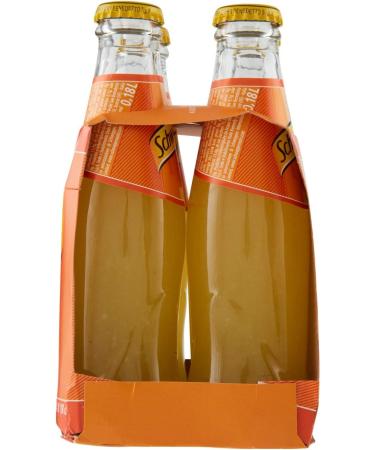 Schweppes - Orange orange soft drink with sugar - 3 cans of 4 pieces of 180 ml 12 pieces 2250 ml  - Buy Online on GoSupps.com