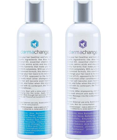Sulfate-Free Natural Hair Growth Shampoo & Conditioner Set - Thickens, Strengthens, & Regrows Hair - Vitamins for Hair Loss & Thinning - Men & Women - 8oz (Pack of 2) - Buy Online on GoSupps.com