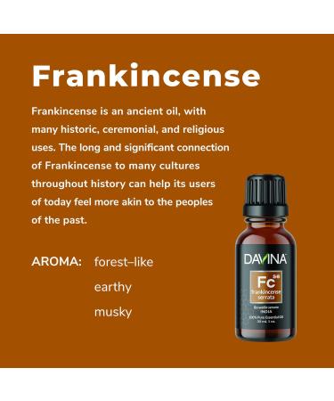 Frankincense 10ml Pure Essential Oil 10ml by Davina - Buy Online on GoSupps.com