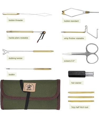 Anglerhaus Fly Tying Tool Kit in Convenient Pouch - Essential Fly Fishing Accessories - Buy Online on GoSupps.com