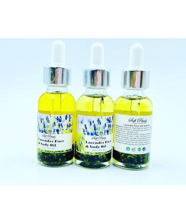Soft Petalz Lavender Face & Body Oil | Nourishing Skincare for All Skin Types | International Shipping Available - Buy Online on GoSupps.com