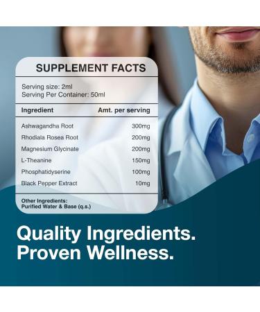 Bargad Cortisol Drops Natural Herbal Liquid Supplement for Daily Stress Support Mood Balance & Adrenal Health Calming Botanical Extracts Alcohol-Free Formula 2 fl oz - Buy Online on GoSupps.com